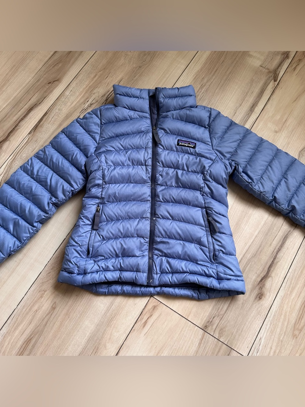 Kids XS 4-6 Patagonia Blue Down Jacket